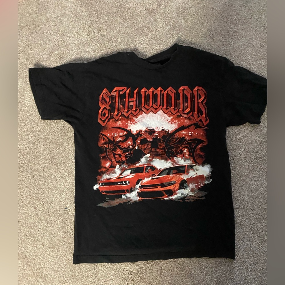 Limited edition dodge hellcat/demon tee